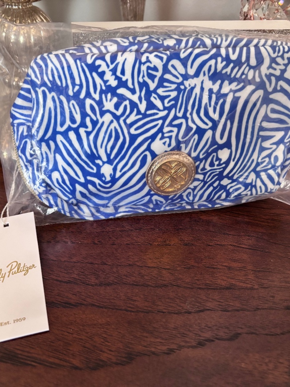 NWT Lilly Pulitzer Belt Bag in Zee Bee Print